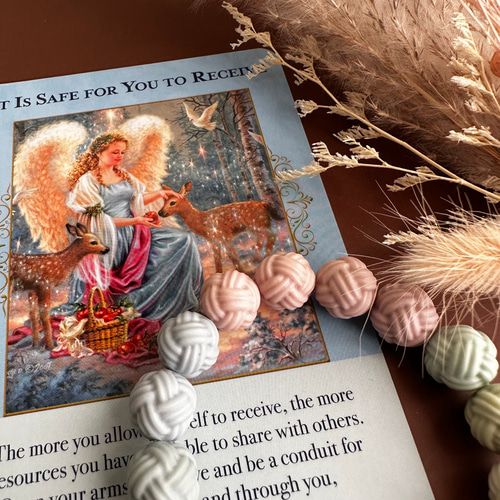 アラシャン瑪瑙毛糸玉ブレスレット ブレスレット 円と縁 by.TAMAKO