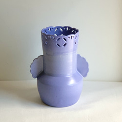 藍莓蕾絲-花瓶/花器 第1張的照片
