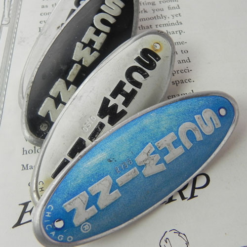 4枚セット♪SCHWINN、自転車メタルタグ、ヴィンテージUSA 送料無料  