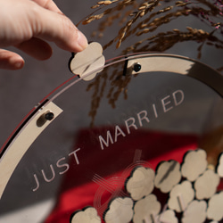 【ゲスト参加型】オリジナルメッセージが入れられるウェディングドロップス 結婚証明書／mcs15 11枚目の画像