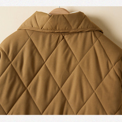 【受注】秋冬 中綿コート  キルティング ジャケット レディース 4枚目の画像