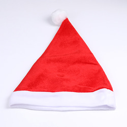 Q881-1  3個 クリスマス衣装 サンタ帽子  3X（1ヶ）※ネコポス不可 3枚目の画像