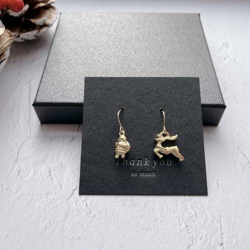 注目 Xmas限定セット♡14kgf ピアスセット② ピアス