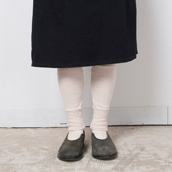 [補貨] yohaku 棕色棉質保暖緊身褲 | Kinari | 男女皆宜 2 種尺寸 第16張的照片