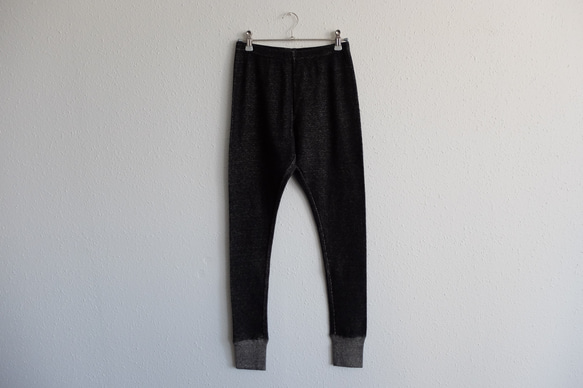 [補貨] yohaku 棕色棉質保暖緊身褲 | 黑色 | 男女皆宜 2 種尺寸 第4張的照片