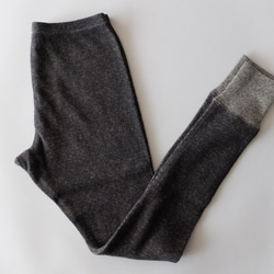 [補貨] yohaku 棕色棉質保暖緊身褲 | 黑色 | 男女皆宜 2 種尺寸 第3張的照片