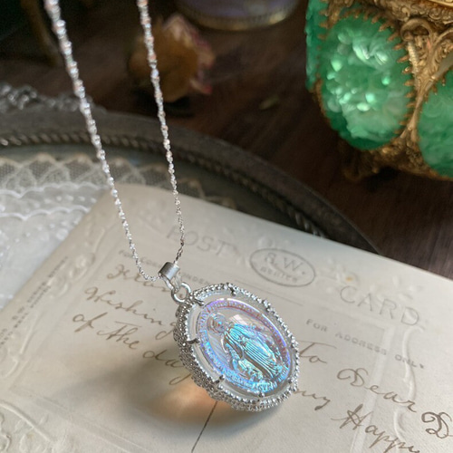 レリック インタリオ カラフル レインボー ウエスタンヴィンテージ