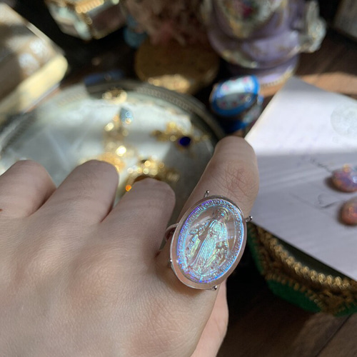 レリック インタリオ カラフル レインボー ウエスタンヴィンテージ