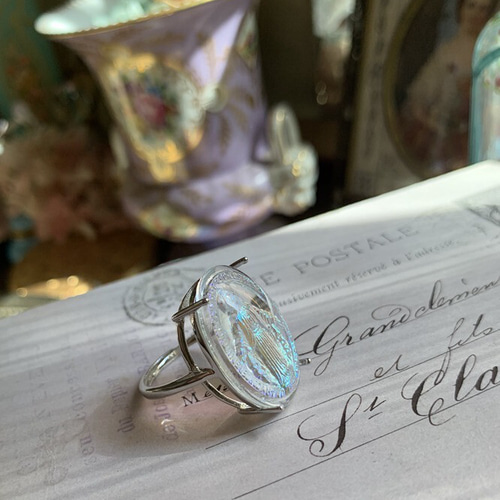 レリック インタリオ カラフル レインボー ウエスタンヴィンテージ