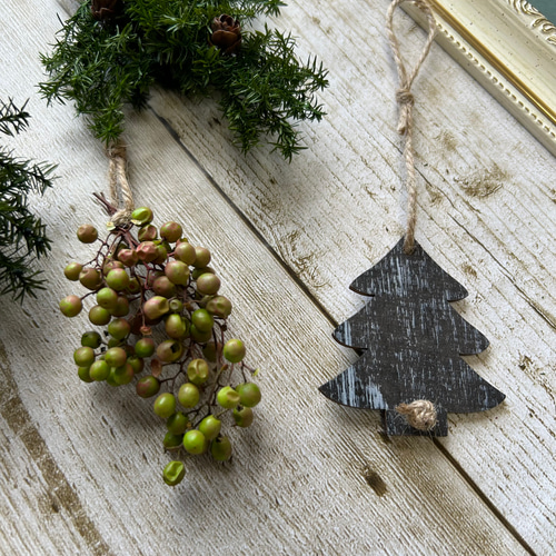 Ⅵ 7点セット ミニリース&スワッグのナチュラルガーランド ボタニカル