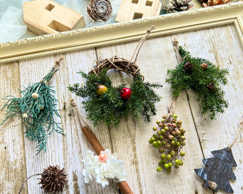 なっちゃん ガーランド リース Ⅵ 7点セット ミニリース&スワッグの