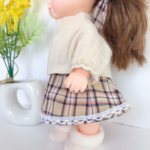 淡い色コーデ3点セット＊ドール服 ソランちゃん ソランちゃん服 レミン