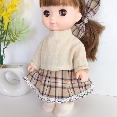 淡い色コーデ3点セット＊ドール服 ソランちゃん ソランちゃん服 レミン