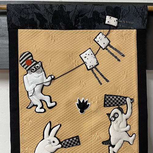 キット】鳥獣戯画のお正月【押し絵】 キット 和小物キット専門店 キット】鳥獣戯画のお正月【押し絵】 キット 和小物キット専門店