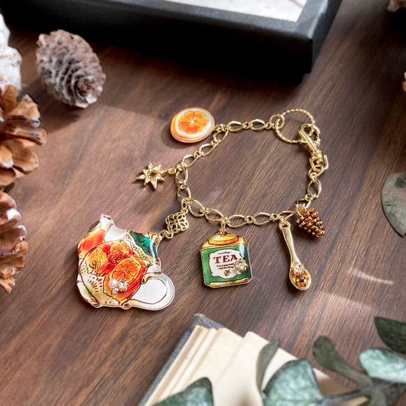 聖誕水果籃（橘子）-甜蜜之家-｜聖誕水果籃【橙茶】 第7張的照片