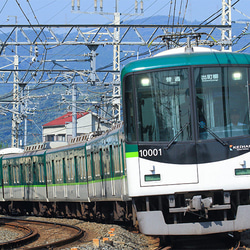 京阪電車ろうそく　普通車モデル　10本ボックス 2枚目の画像