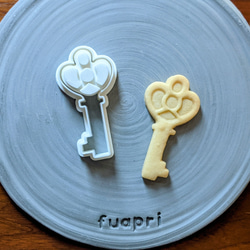 鍵 key　クッキーカッター／クッキー型 2枚目の画像