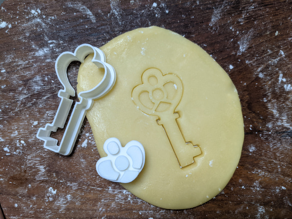 鍵 key　クッキーカッター／クッキー型 4枚目の画像