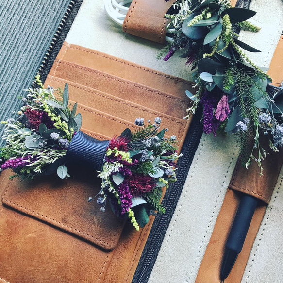 お揃いbouquet & flower bowtie 13枚目の画像