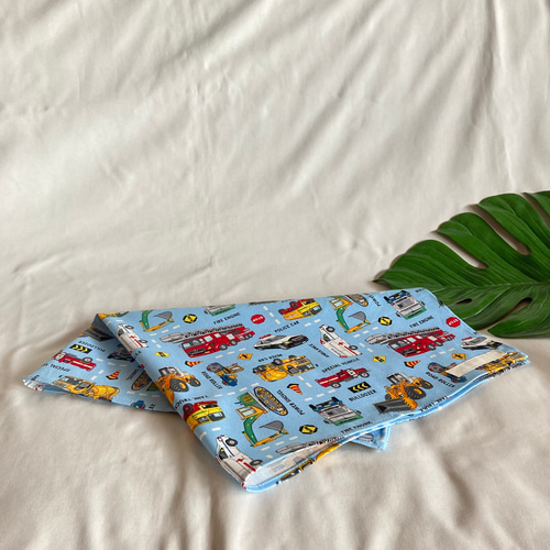 【オーダー承ります】ランチョンマット 40×60 オーダーOK】入園入学大きいランチョンマット60×40☆働く車工事