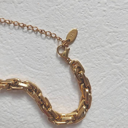 gold chain bracelet RB023 9枚目の画像