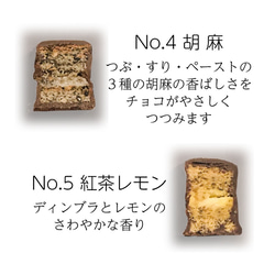 チョコレートバー（10本セット/化粧箱入） 7枚目の画像