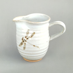 汲み出し茶碗 透明釉 トンボ絵 五客組 【商品番号：00049】 湯呑み や