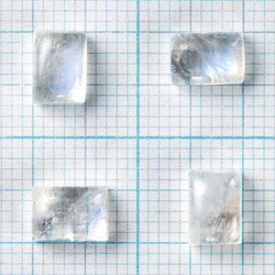 1粒売り　宝石質レインボームーンストーンAA++　レクタングル　カボション7×5mm 3枚目の画像