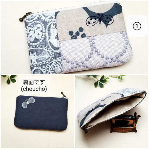 ミナペルホネン　ハンドメイド　ポーチ　財布 ミナペルホネン☆ふっくらミニポーチ ポーチ mint * bell 通販