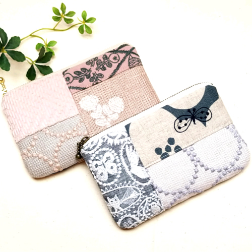 ミナペルホネン　ハンドメイド　ポーチ　財布 ハンドメイド☆ミナペルホネンポーチ - メルカリ