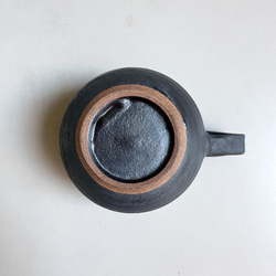 小石原焼 マグカップ カップ 黒 鬼丸豊喜窯 陶器 4枚目の画像