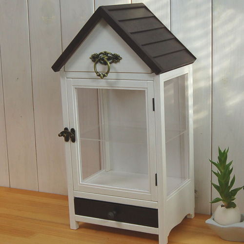 三角屋根のディスプレイケース 棚・シェルフ・ラック green-vega 通販