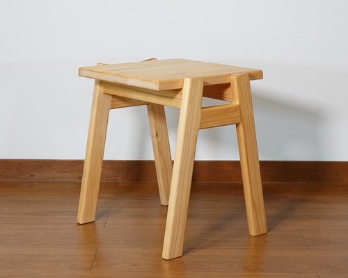 森の学校スツール ひのきタイプ【受注生産】 椅子（チェアー