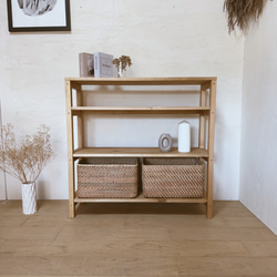 手作りアイアン家具 アイアンシェルフ 折り畳みラック アンティーク