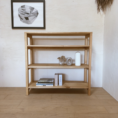 na278. オープンラック ナチュラル おしゃれ 韓国風インテリア 北欧