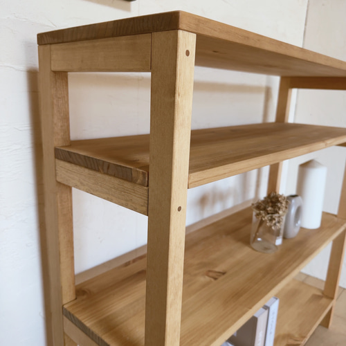 na278. オープンラック ナチュラル おしゃれ 韓国風インテリア 北欧