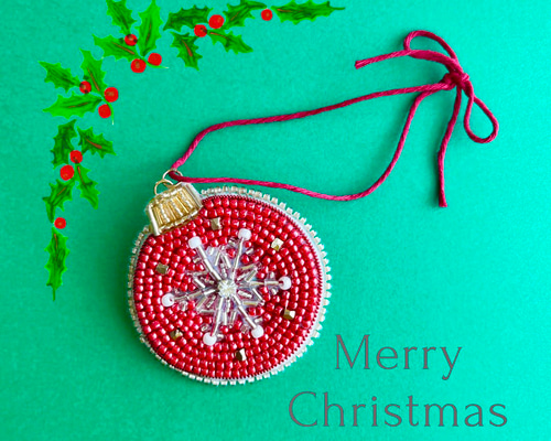 専用　ビーズ　刺繍ブローチ　ハンドメイド　クリスマス 専用 ビーズ 刺繍ブローチ ハンドメイド クリスマス - メルカリ
