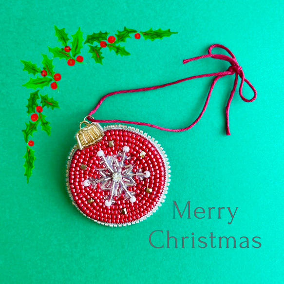【リュウキュウアカショウビン】ビーズ刺繍ブローチバッグチャーム 7fb24407204eb51612f746e9d2d27c
