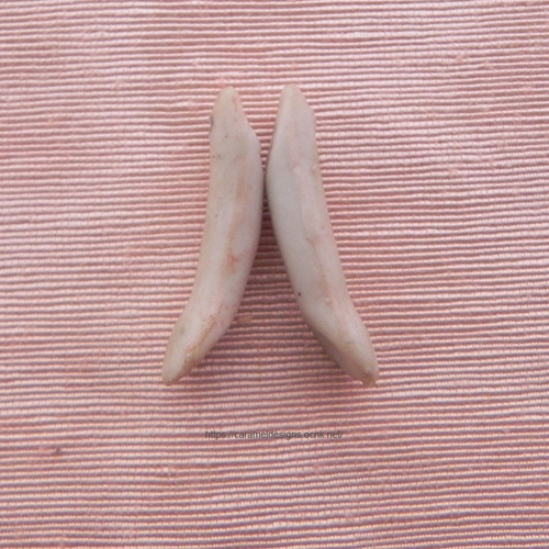 小さなビスクドール用の、アンティーク・ビスク・アーム、パーツ