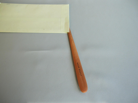 木のペーパーナイフ　（国産材ミズメザクラ ）【送料無料】 4枚目の画像