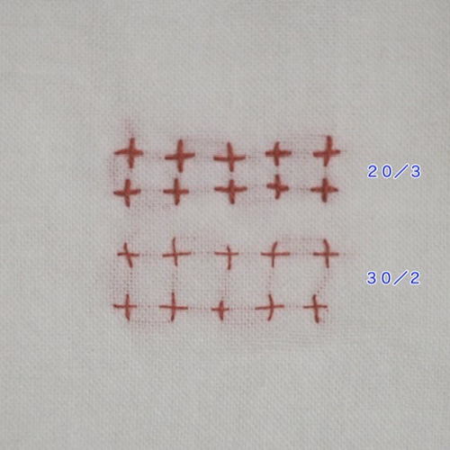 「かわいい～！」 栗 刺繍 菱刺し こぎん刺し 草木染め糸 渋皮 コットン 綿 鬼皮 その他