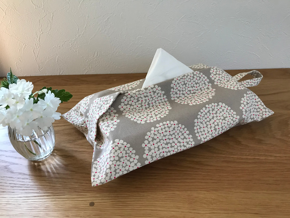 ☆   ボックスティッシュケース　北欧柄　ハンドメイド 北欧柄 ボックスティッシュカバー ティッシュケース SHO ROOM