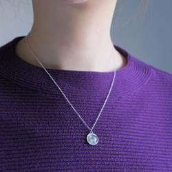 羊コインネックレス２本セットEigðu góðan dag necklace　silver　パールネックレス　シルバー 19枚目の画像