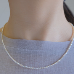 羊コインネックレス２本セットEigðu góðan dag necklace　silver　パールネックレス　シルバー 18枚目の画像