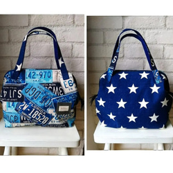 ⭐︎まるぽむ⭐︎　ジョリーフルール使用　ボストンバッグ　ハンドメイド ⭐︎まるぽむ⭐︎様専用 ジョリーフルール使用 ボストンバッグ