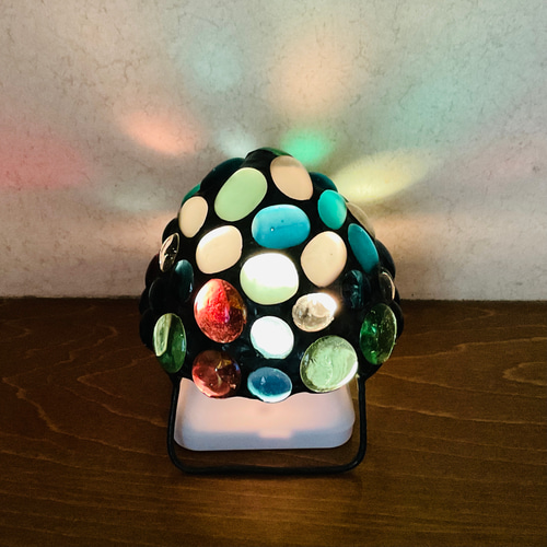 色が変わる！きのこのイルミネーションランプC 電池式 LED リモコン