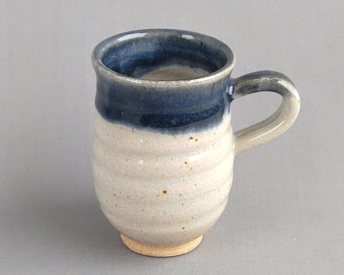 手作り藍釉マグカップ 新ペアマグカップ 銀河 特別限定作品