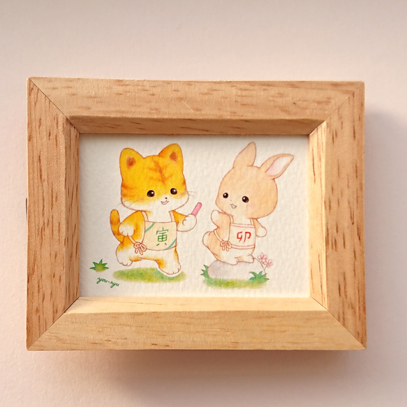 15万円です。ウサギちゃん(絵画) 絵画 アートポスター うさぎの横顔 F4サイズ 01 Art_mao その他