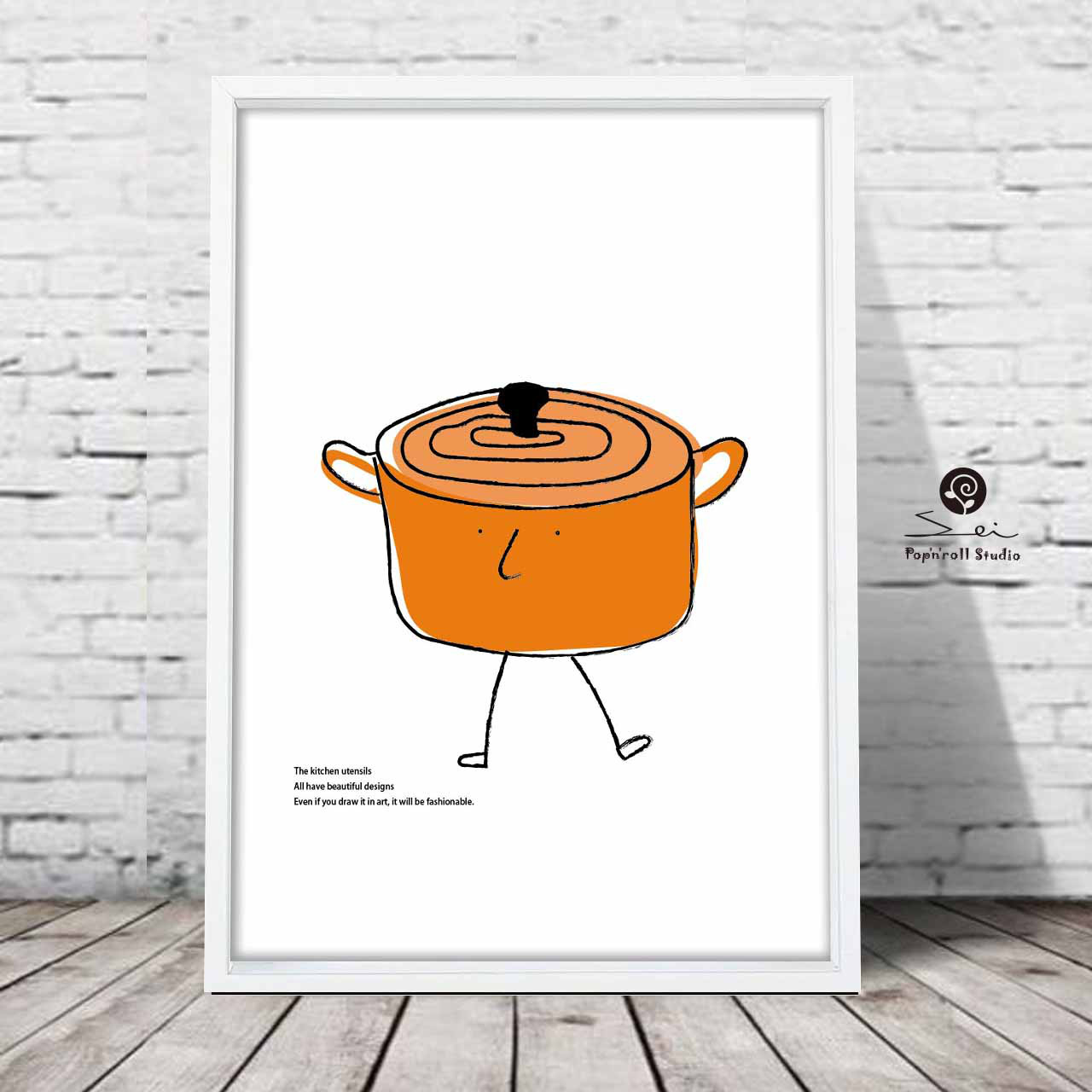 I amポット　送料無料　モダンイラスト　ポスター   アート  アートポスター　全作品定評品質　922