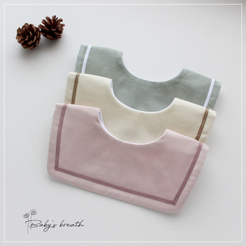 選べる13色 コーデュロイ セーラースタイ⚓お名前 刺繍 スタイ